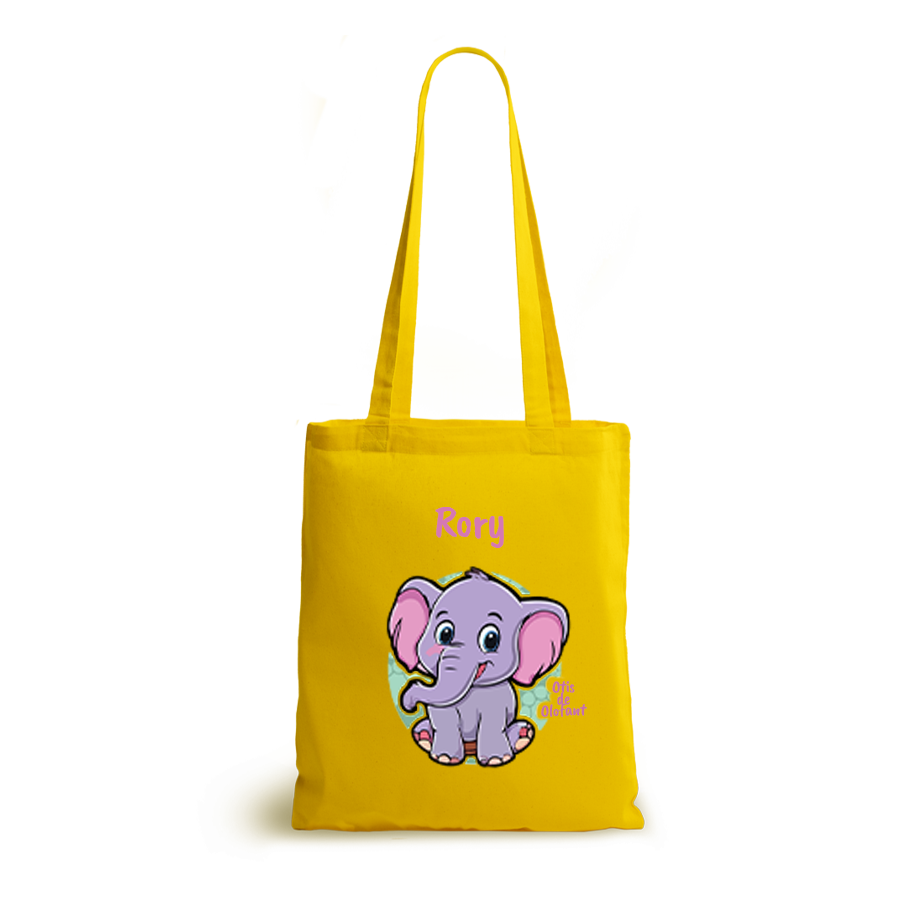 Otis de Olifant | tote bag | gepersonaliseerd met naam - Afbeelding 5