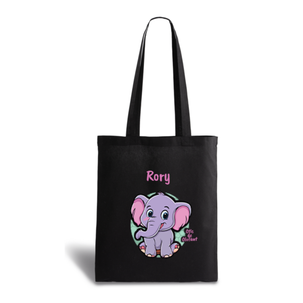 Otis de Olifant | tote bag | gepersonaliseerd met naam