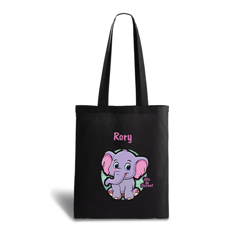 Otis de Olifant | tote bag | gepersonaliseerd met naam