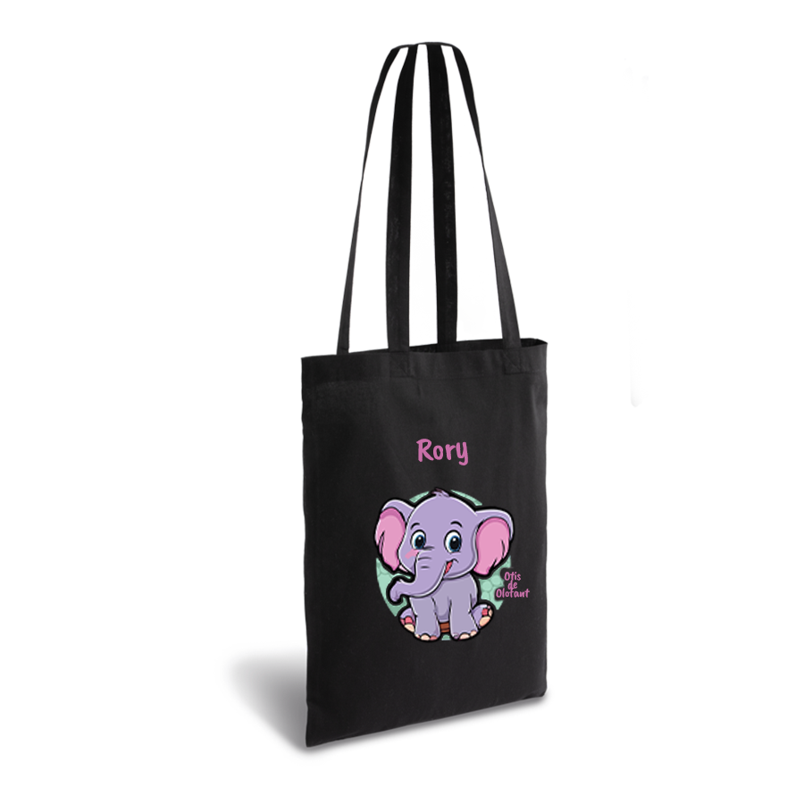 Otis de Olifant | tote bag | gepersonaliseerd met naam - Afbeelding 2