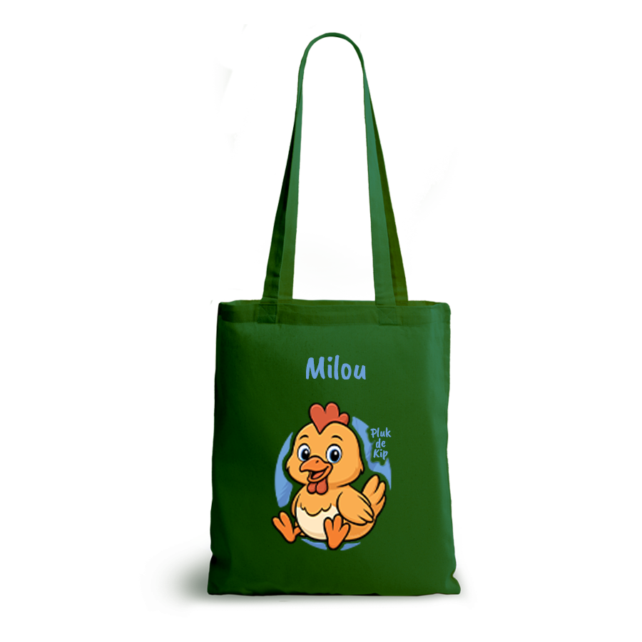 Pluk de Kip | tote bag | gepersonaliseerd met naam - Afbeelding 16