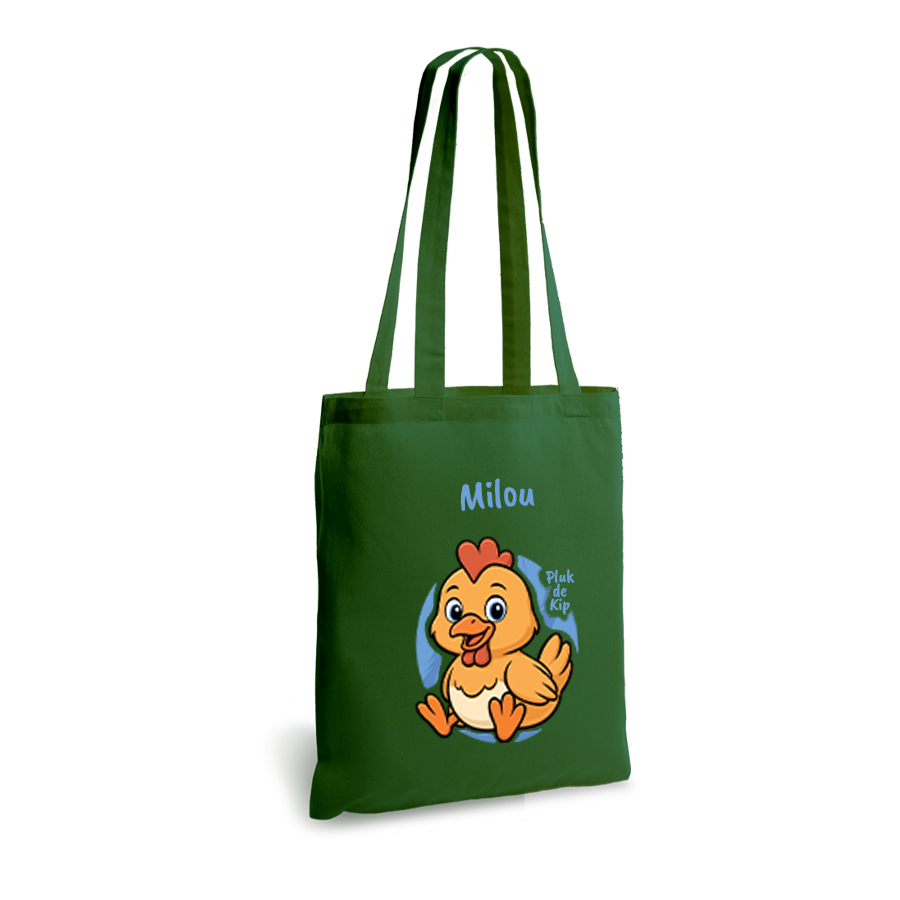 Pluk de Kip | tote bag | gepersonaliseerd met naam - Afbeelding 15