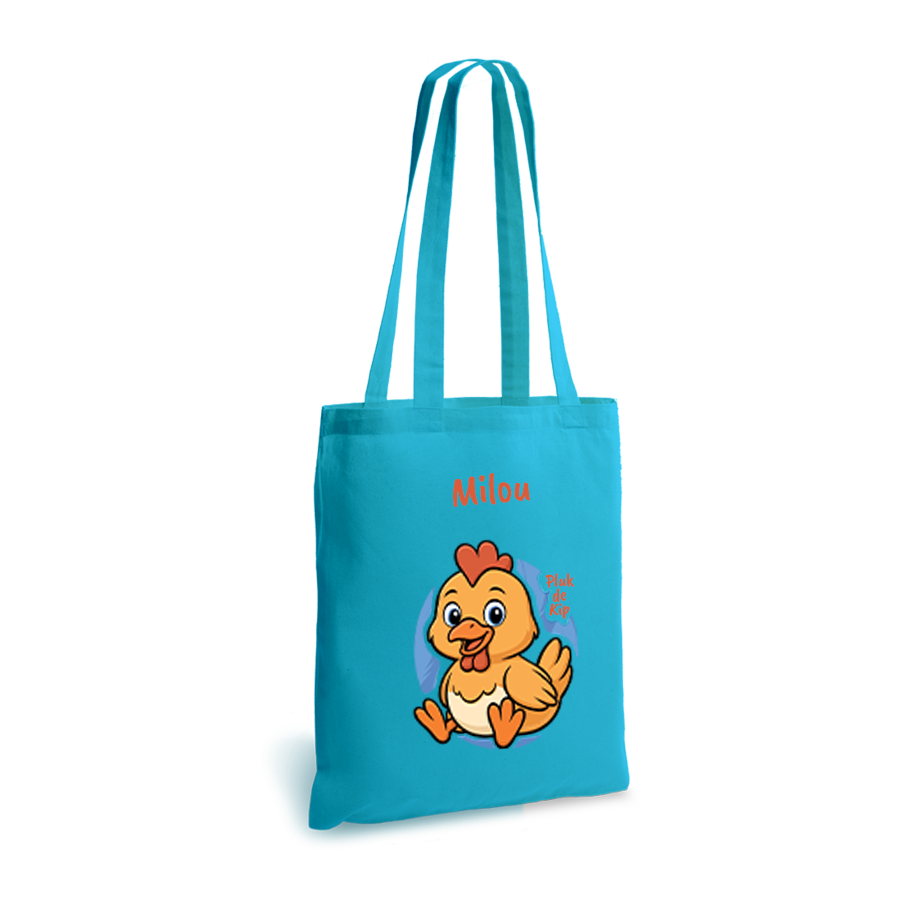 Pluk de Kip | tote bag | gepersonaliseerd met naam - Afbeelding 12