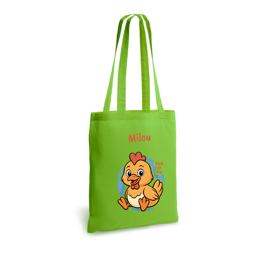 Pluk de Kip | tote bag | gepersonaliseerd met naam - Afbeelding 10