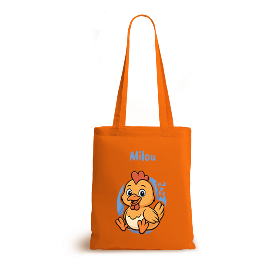 Pluk de Kip | tote bag | gepersonaliseerd met naam - Afbeelding 9