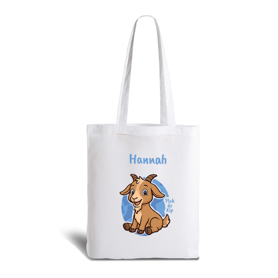 Puk de Geit | tote bag | gepersonaliseerd met naam - Afbeelding 11