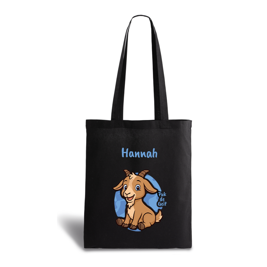 Puk de Geit | tote bag | gepersonaliseerd met naam - Afbeelding 13