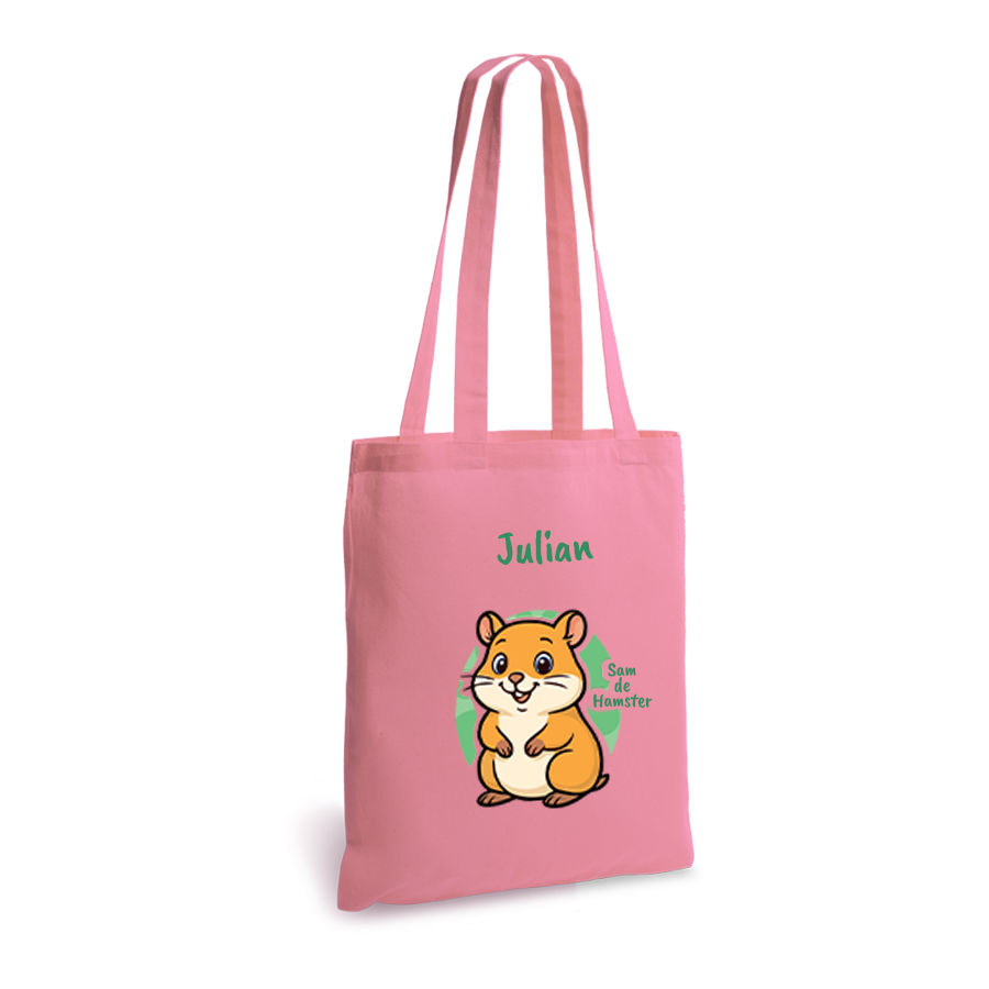 Sam de Hamster | tote bag | gepersonaliseerd met naam - Afbeelding 13