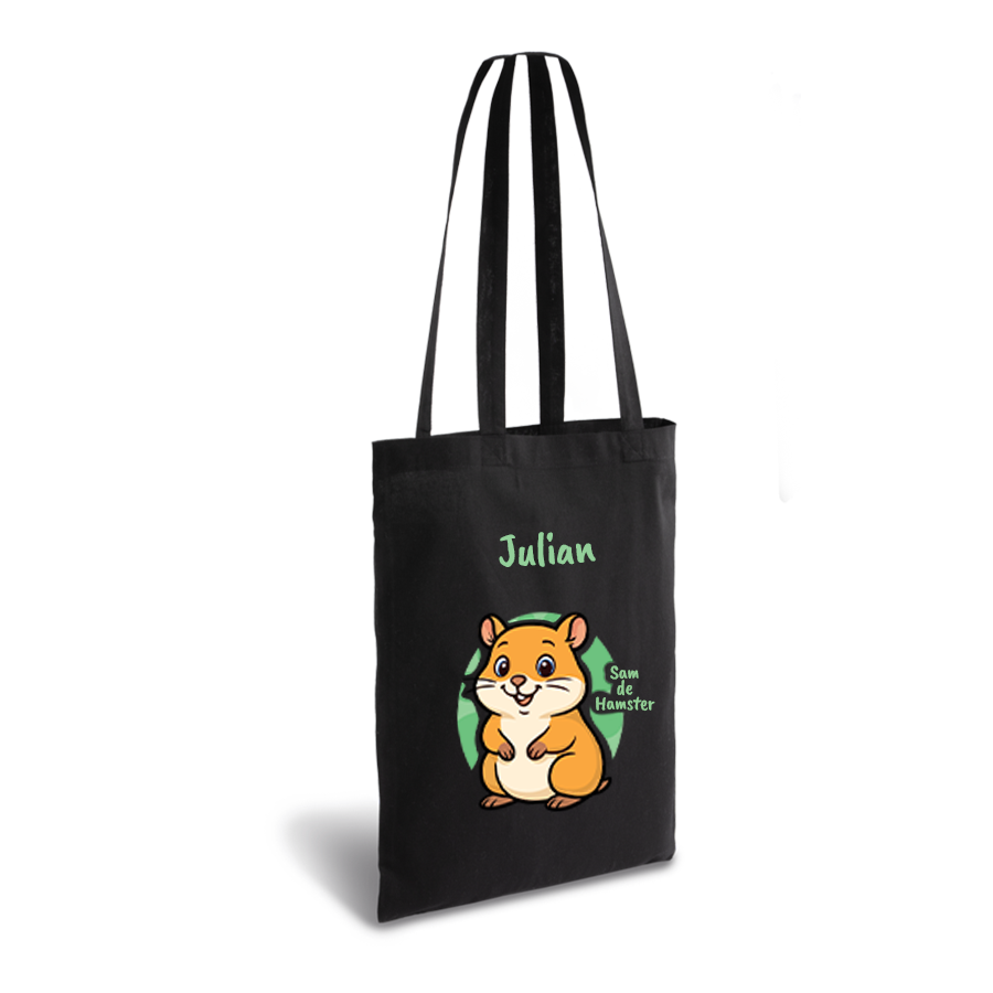 Sam de Hamster | tote bag | gepersonaliseerd met naam - Afbeelding 16