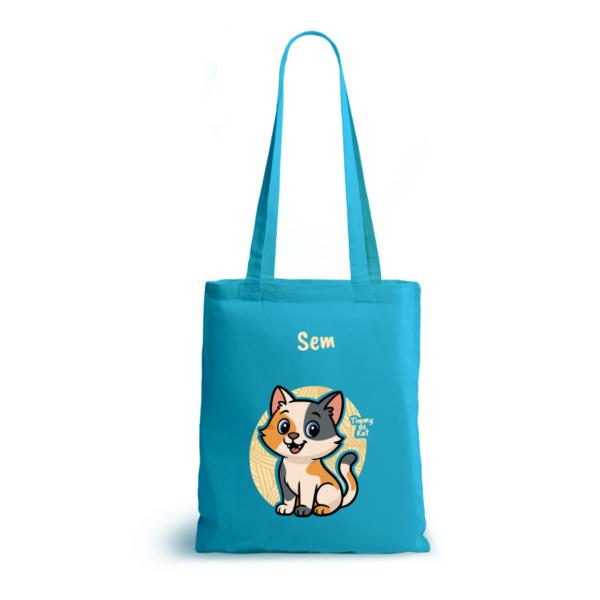 Timmy de Kat | tote bag | gepersonaliseerd met naam