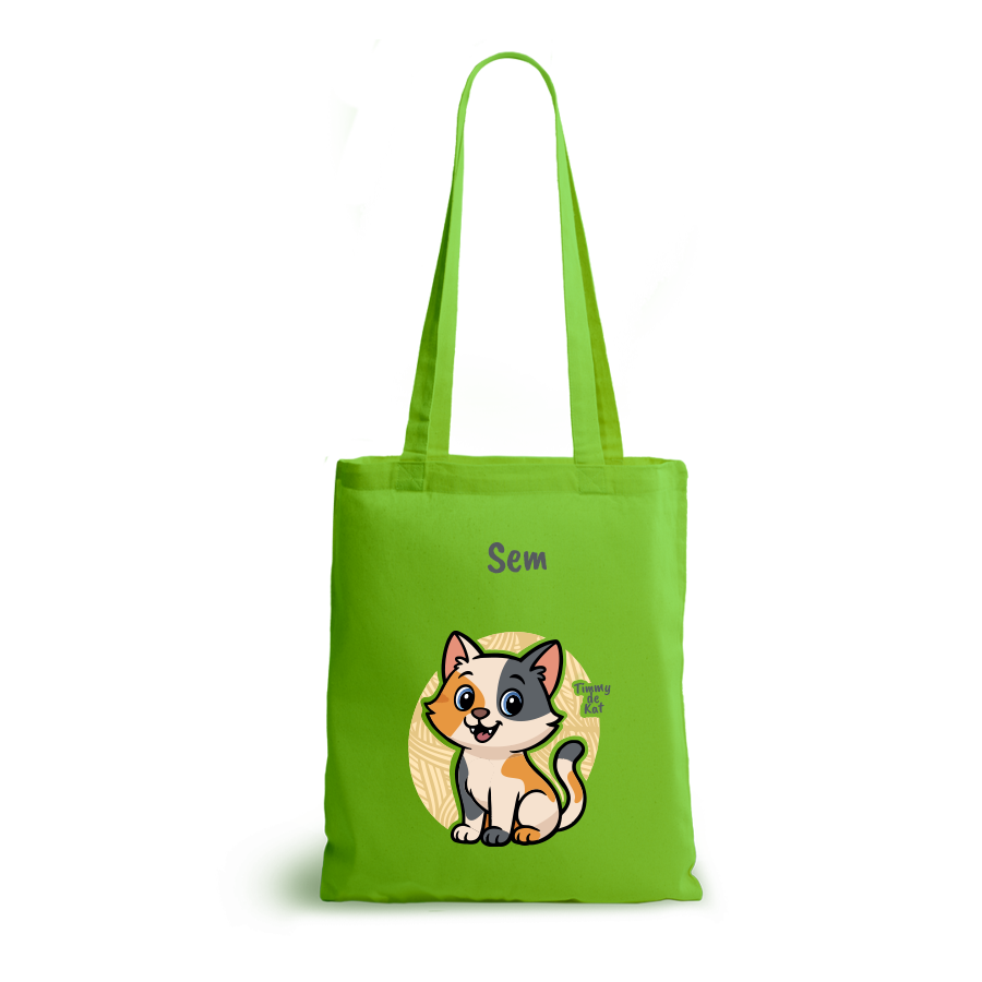 Timmy de Kat | tote bag | gepersonaliseerd met naam - Afbeelding 8