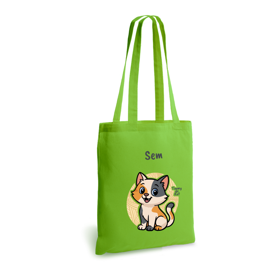 Timmy de Kat | tote bag | gepersonaliseerd met naam - Afbeelding 9