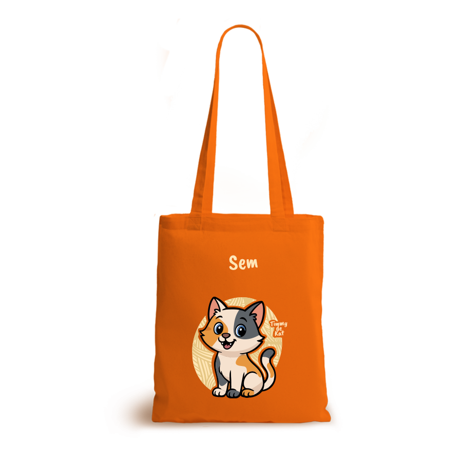 Timmy de Kat | tote bag | gepersonaliseerd met naam - Afbeelding 10
