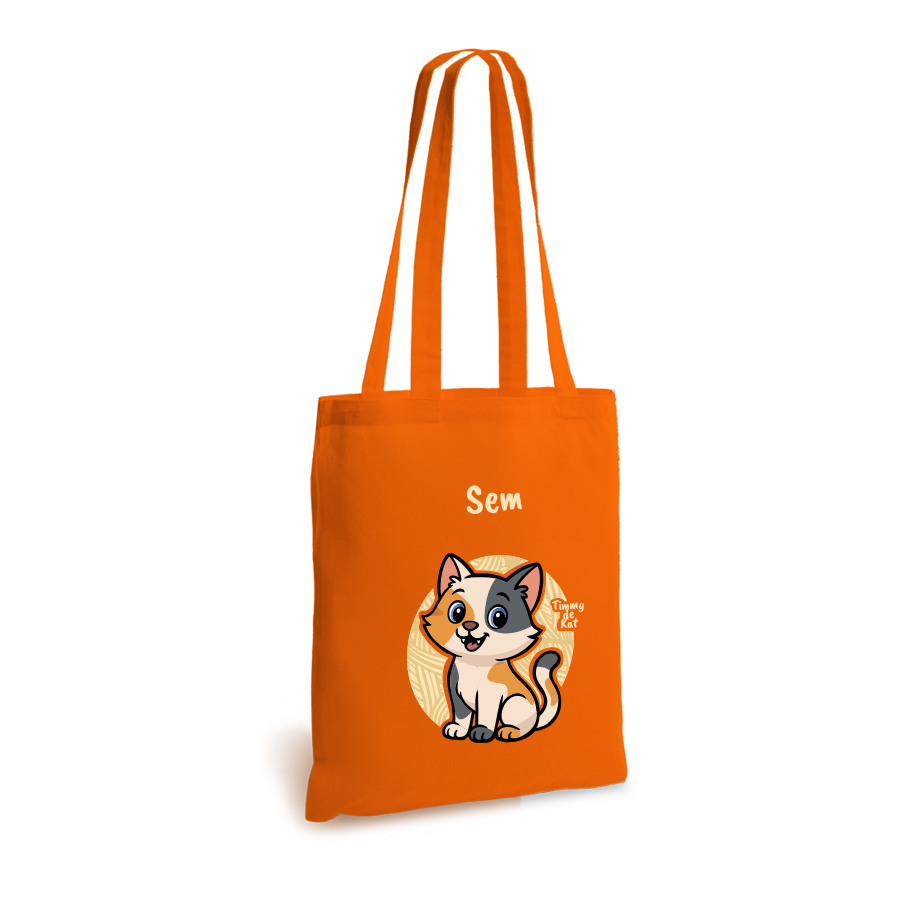 Timmy de Kat | tote bag | gepersonaliseerd met naam - Afbeelding 11