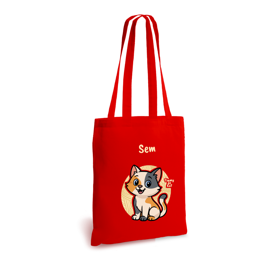 Timmy de Kat | tote bag | gepersonaliseerd met naam - Afbeelding 13
