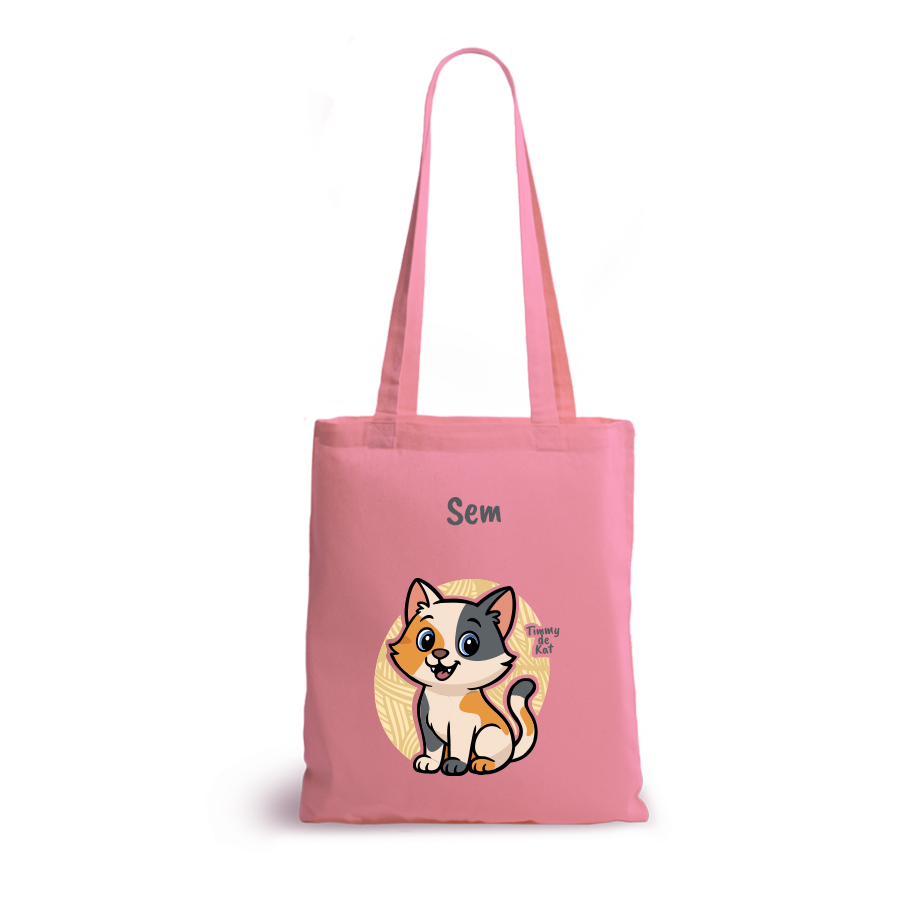 Timmy de Kat | tote bag | gepersonaliseerd met naam - Afbeelding 14