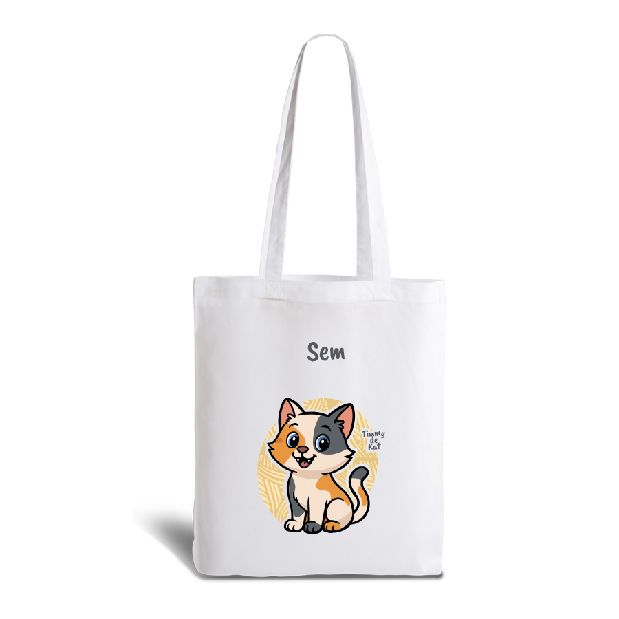 Timmy de Kat | tote bag | gepersonaliseerd met naam - Afbeelding 16