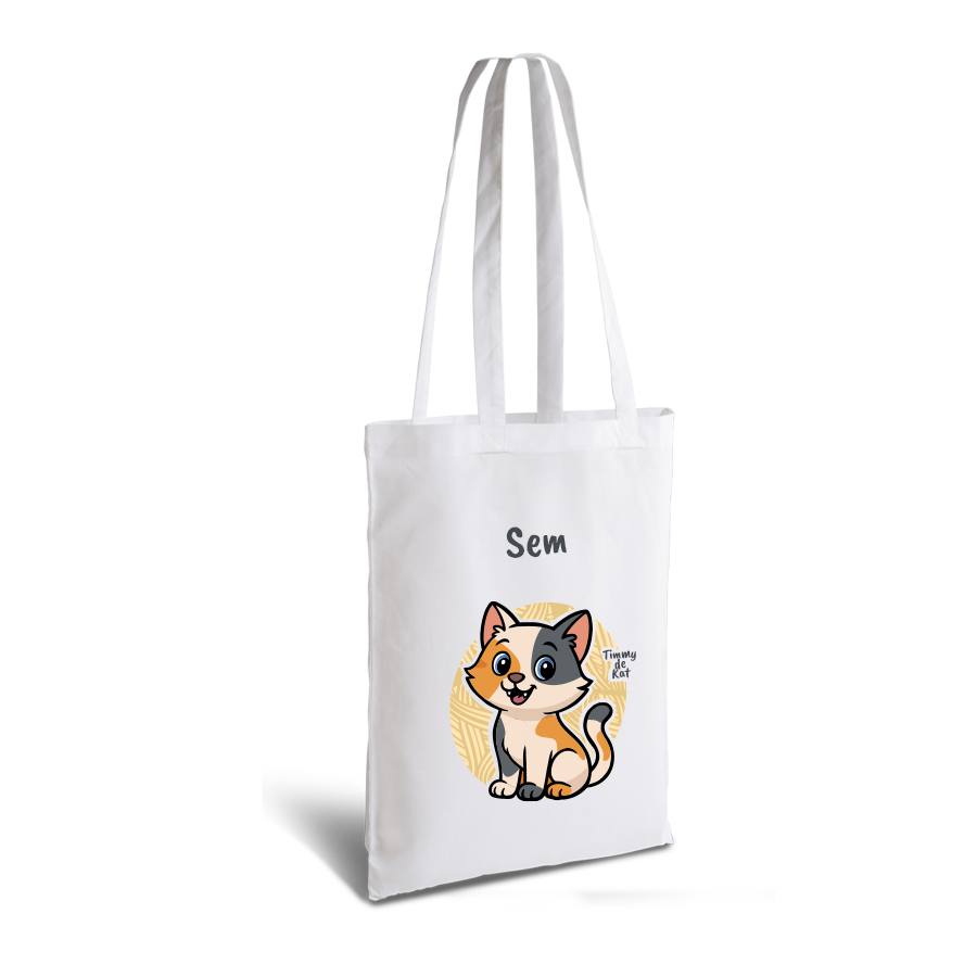 Timmy de Kat | tote bag | gepersonaliseerd met naam - Afbeelding 17