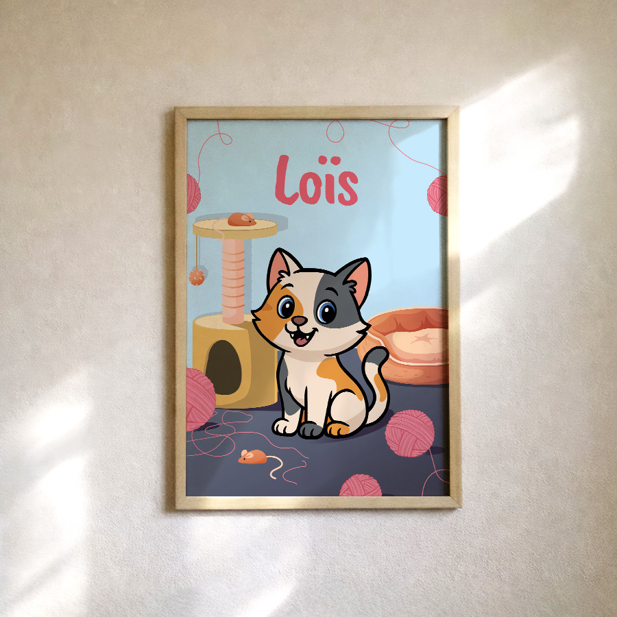 Timmy de Kat – Poster – Met eigen naam