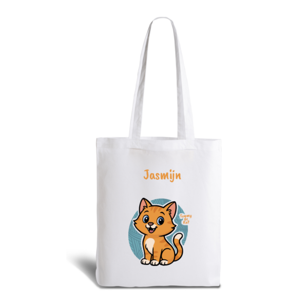 Tommy de Kat | tote bag | gepersonaliseerd met naam