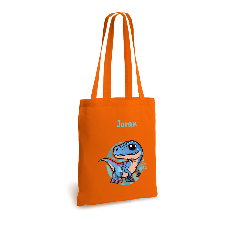 Zino de Dino | tote bag | gepersonaliseerd met naam - Afbeelding 12