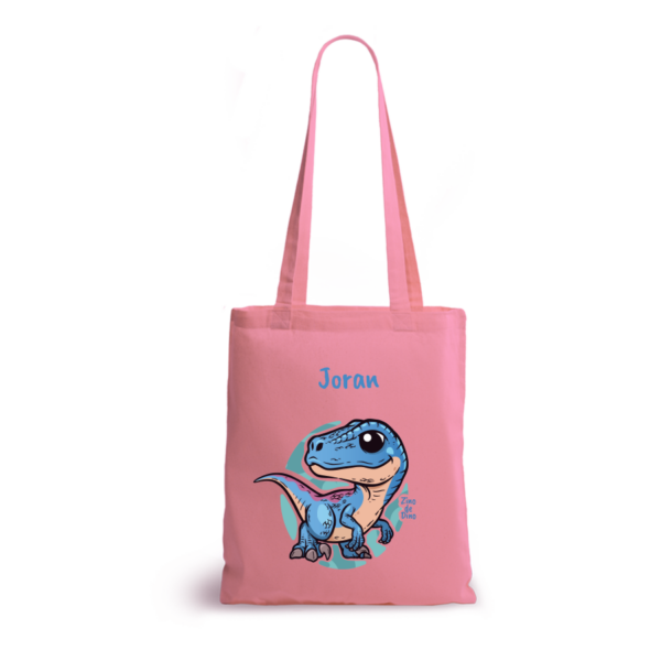 Zino de Dino | tote bag | gepersonaliseerd met naam