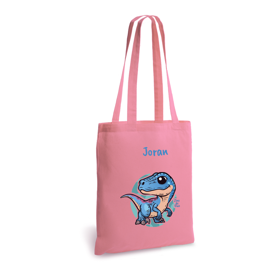 Zino de Dino | tote bag | gepersonaliseerd met naam - Afbeelding 15