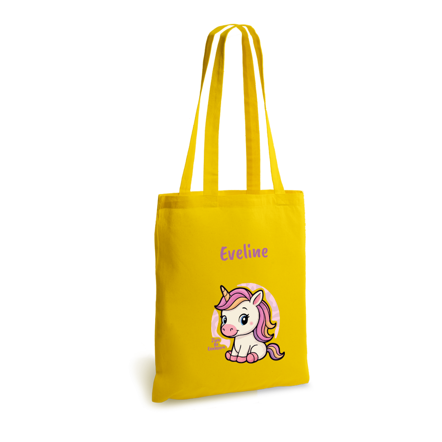 Ziva de Eenhoorn | tote bag | gepersonaliseerd met naam - Afbeelding 6