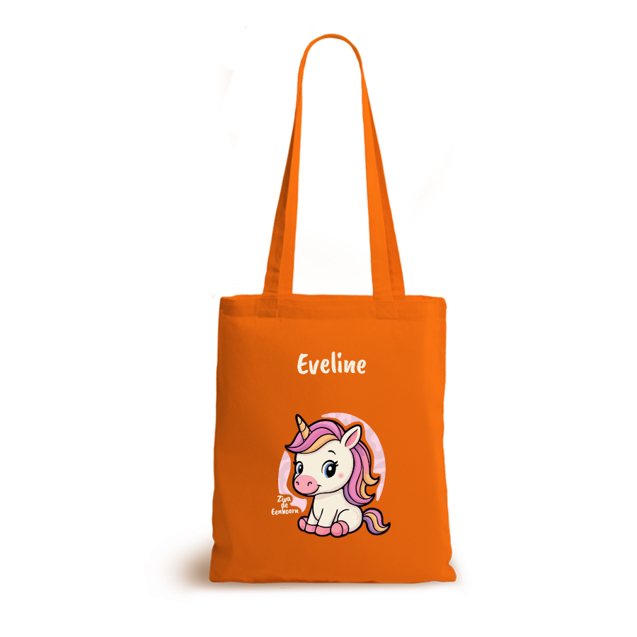 Ziva de Eenhoorn | tote bag | gepersonaliseerd met naam - Afbeelding 11