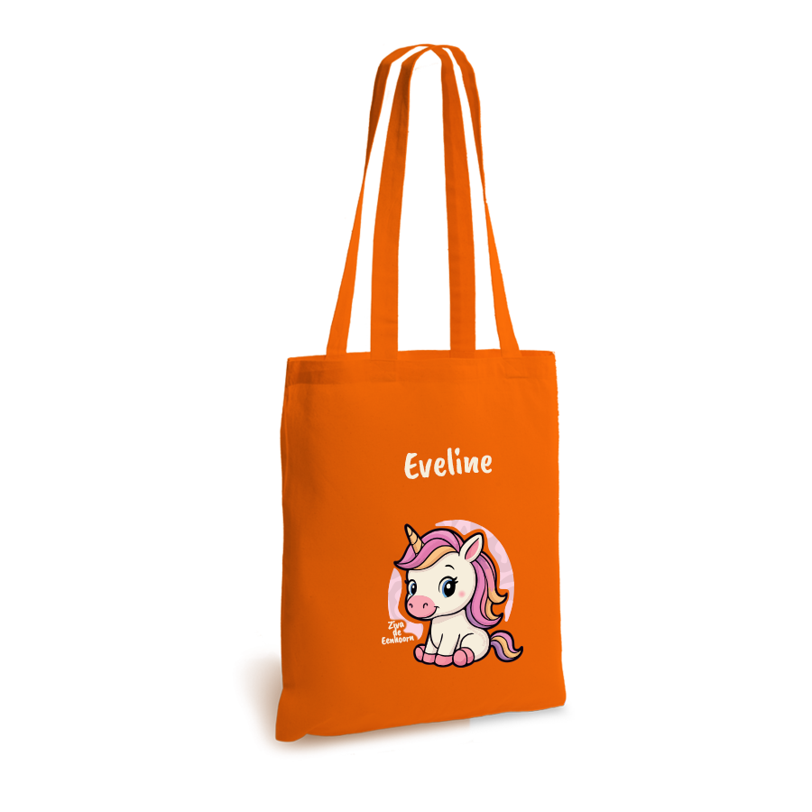 Ziva de Eenhoorn | tote bag | gepersonaliseerd met naam - Afbeelding 12