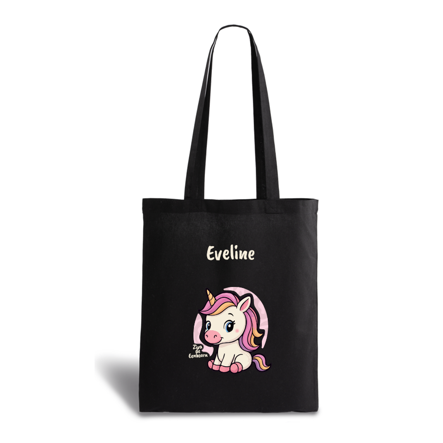 Ziva de Eenhoorn | tote bag | gepersonaliseerd met naam - Afbeelding 17