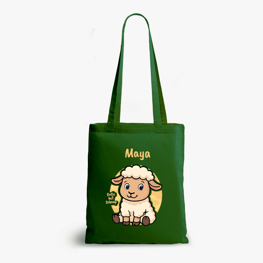 Dotje het Schaap | tote bag | gepersonaliseerd met naam - Afbeelding 9