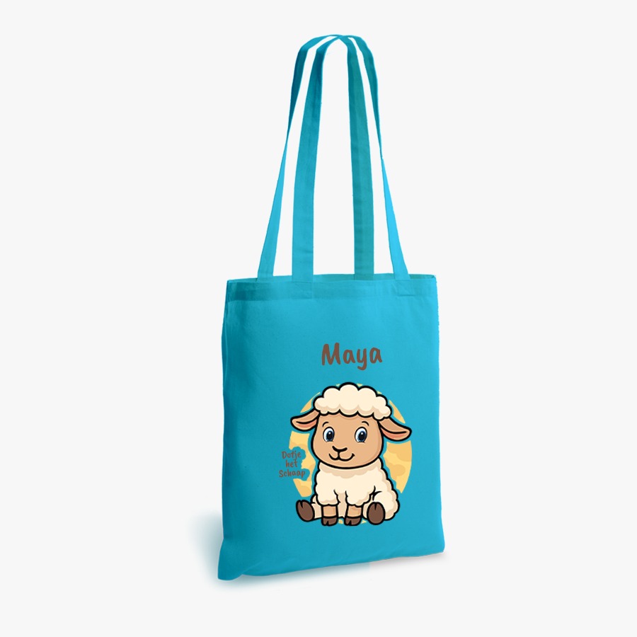 Dotje het Schaap | tote bag | gepersonaliseerd met naam - Afbeelding 7