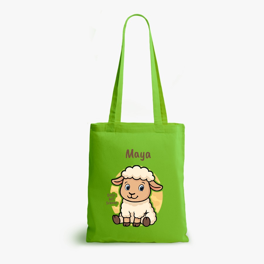 Dotje het Schaap | tote bag | gepersonaliseerd met naam - Afbeelding 8